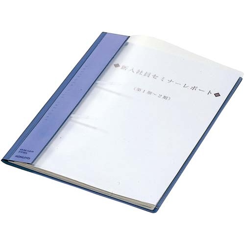 ファスナーファイル＜レポート＞Ａ４縦　青１００冊