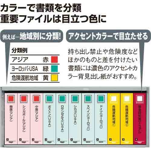 チューブＦエコツインＲ赤Ａ４縦背幅６５ｍｍ１０冊