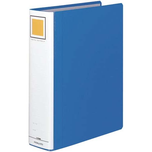 チューブエコツインＲ青Ａ４縦背幅７５ｍｍ３０冊以上