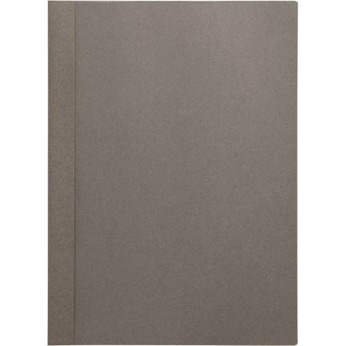 レポートファイル　Ａ４縦　ダークグレー　５冊
