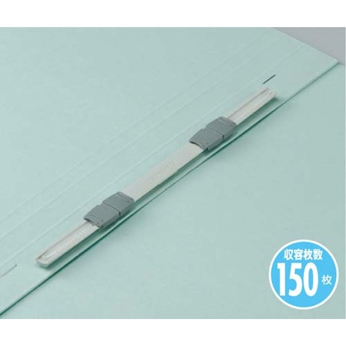 フラットファイルダブルとじ具タイプＡ４縦　青１０冊