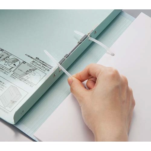 ガバットファイル　ＰＰフィルム貼り　Ａ４縦　青５冊