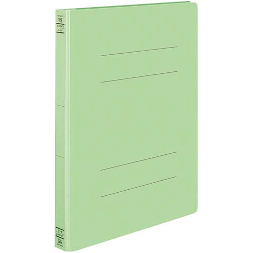 フラットファイルＳワイド　Ａ４縦　緑　１０冊
