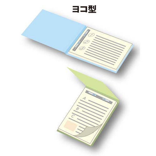フラットファイルＷ＜厚とじ＞　Ｂ６横　青　１０冊