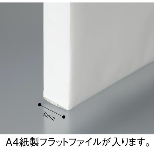 ポストイン定形外封筒角２片艶晒クラフト１０枚×５０