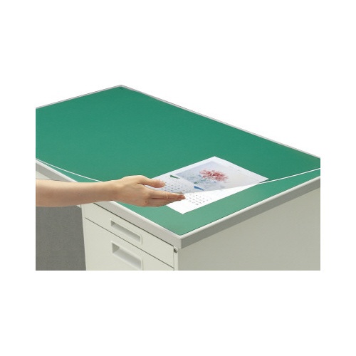 【廃番商品】デスクマット硬質アクリル　下敷付　１３８７×７８７