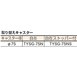 ＴＲＵＳＣＯ アルミカート 内寸６５４Ｘ４４４ 444×654mm TALD75