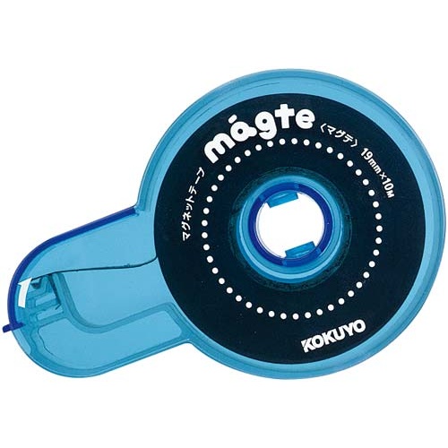 マグネットテープマグテ片面接着剤ディスペンサー付き