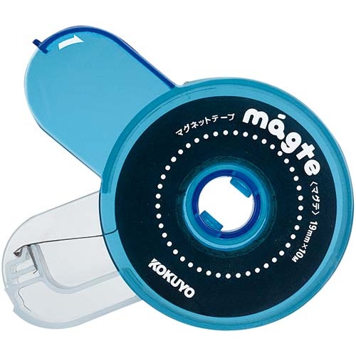 マグネットテープマグテ片面接着剤ディスペンサー付き