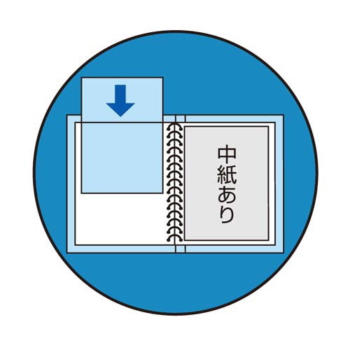 クリヤーブック替紙式　緑　Ａ４縦背幅２７ｍｍ