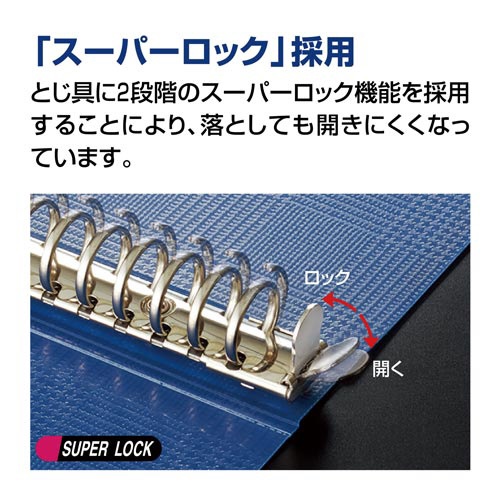 クリヤーブックグラッセル替紙式Ａ４　オフホワイト