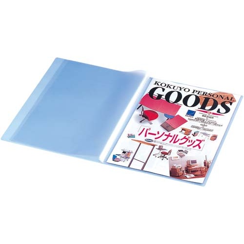 クリヤーＢフレッシェン固定式　Ａ４縦１０Ｐ緑１０冊
