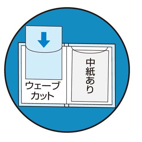 クリヤーブックＷＣ　固定式Ａ４縦２０Ｐ緑１０冊