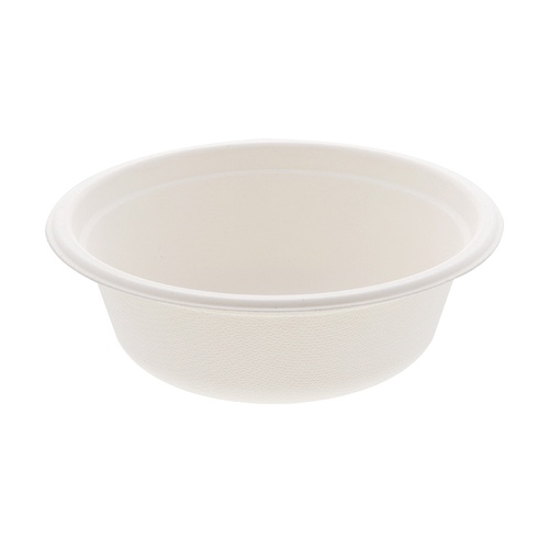 HEIKO 紙皿 業務用 バガスペーパーウェア どんぶり ホワイト 600ml 50枚/袋