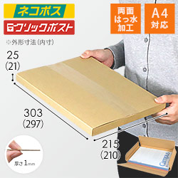 【在庫限り】【両面はっ水】厚さ2.5cm・ヤッコ型ケース（A4サイズ・クロネコゆうパケット・クリックポスト）