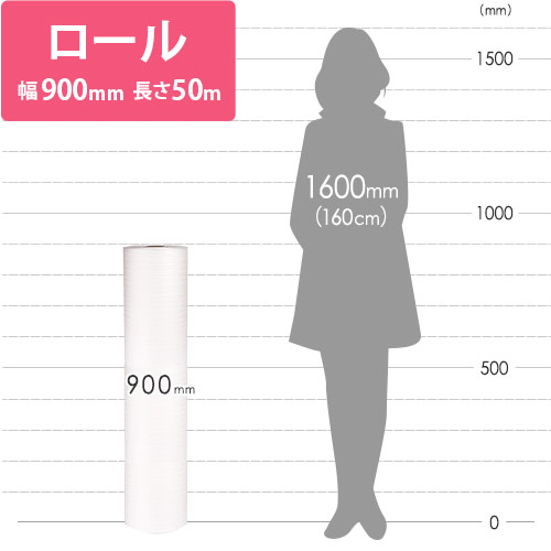 ミラーマット ロール（幅900mm×50m・厚さ1mm）