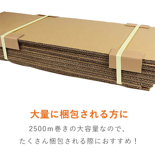 PPバンド 自動梱包機用 幅15.5mm×2500m巻（青）｜大型・重量物の梱包