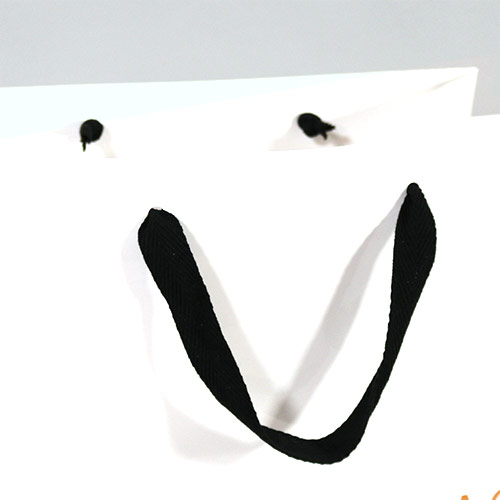 オリジナル印刷紙袋(コート紙・グロスPP・幅320×マチ200×高さ250mm・アクリル丸紐(白)・25営業日)