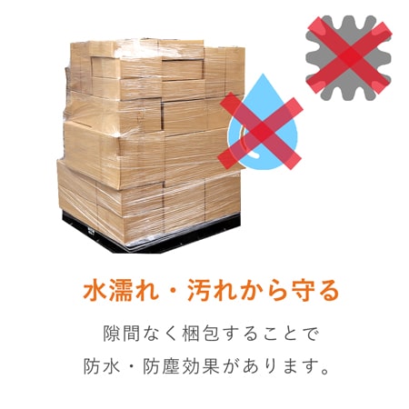 ストレッチフィルム 14μ相当（幅500mm×300m巻）