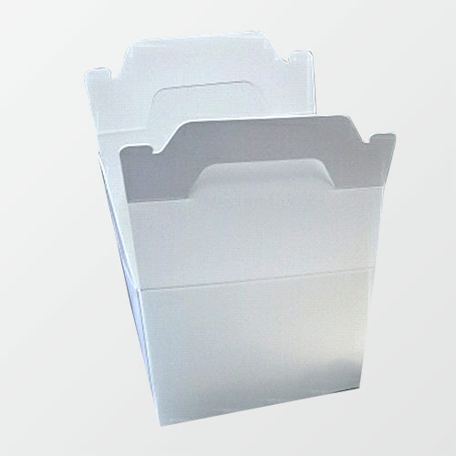 オリジナル印刷パッケージサンプル（ケーキサービス箱・205×145×90mm）
