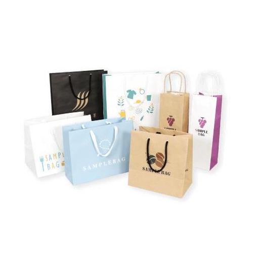 オリジナル印刷紙袋（サイズ確認用サンプル・コート紙・幅250×マチ90×高さ180mm・3営業日)