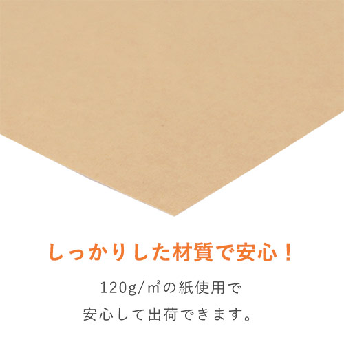 宅配袋 L（茶・ テープ付き）