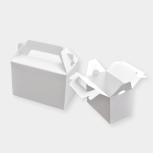 オリジナル印刷パッケージ(キャリー箱・205×145×90mm・アイボリー紙 320g・OPマットニス・12営業日)