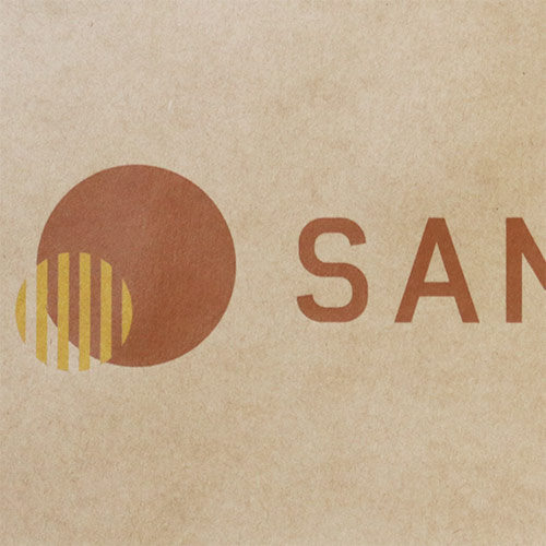 オリジナル印刷紙袋(未晒クラフト紙・グロスPP・幅550×マチ150×高さ400mm・紙丸紐(クラフト)・短納期)