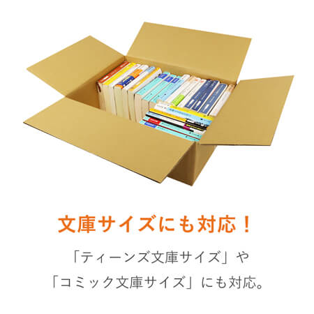 【宅配60サイズ】 ダンボール箱（文庫本用）