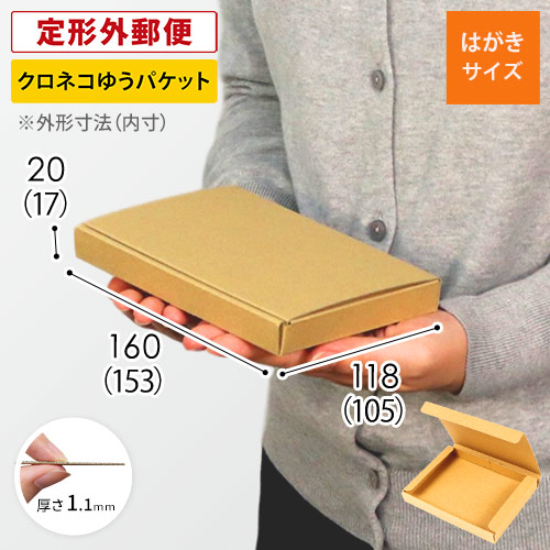 【定形外郵便】厚さ2cm・N式ケース（A6サイズ）