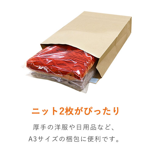 【最安特価】宅配袋 LL（茶・ テープ付き）