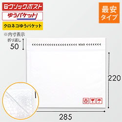 クッション封筒（最安タイプ）白 ※A4不可