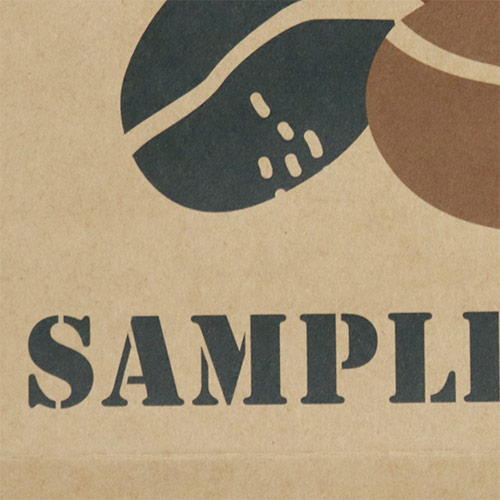 オリジナル印刷紙袋(未晒クラフト紙・マットPP・幅260×マチ100×高さ240mm・アクリル丸紐(ピンク)・通常納期)