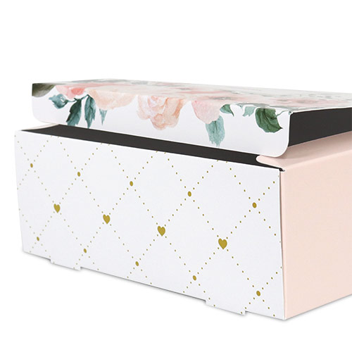 オリジナル印刷パッケージ（トレー箱・260×180×80mm・カードB紙 350g・マットPP・15営業日）