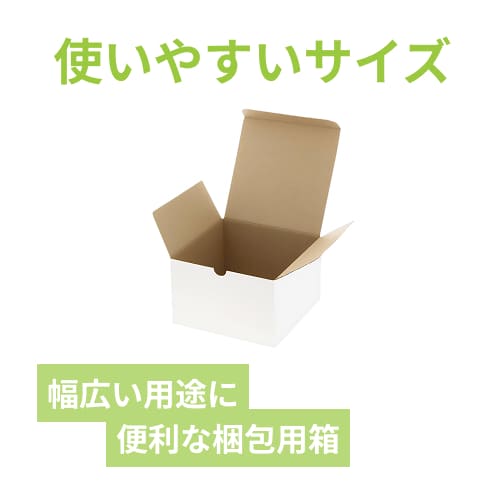 小物用ケース（白・165×165×高105mm）