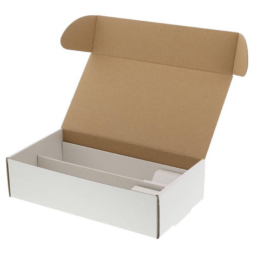 ナチュラルＢＯＸ 白 （ワインボトル2本用・170×315×高80mm）