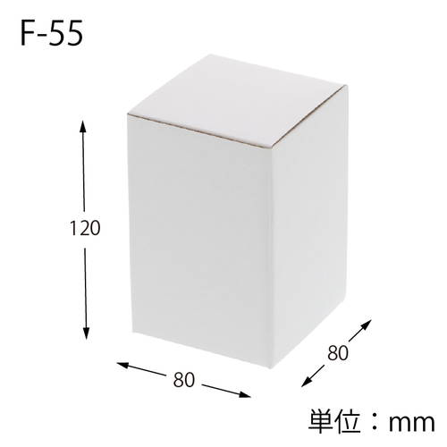 小物用ケース（白・80×80×高120mm）