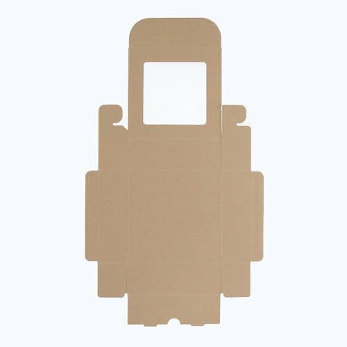 フレームBOX（クラフト紙・150×縦150×高50mm 窓サイズ・100×100mm）
