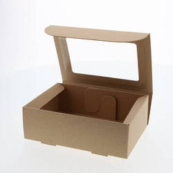 フレームBOX（クラフト紙・182×縦132×高60mm 窓サイズ・132×82mm）