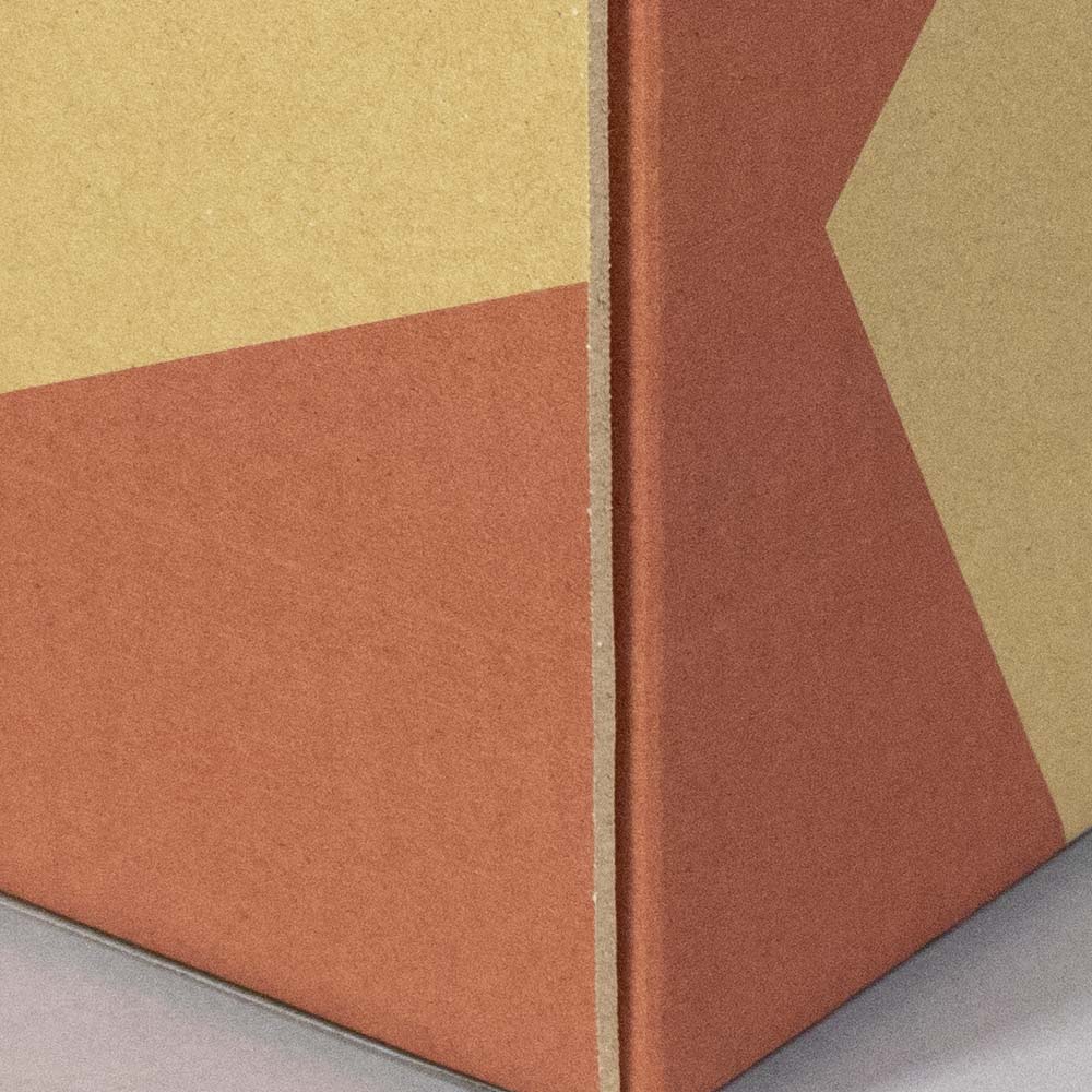 配送箱 自由印刷 茶 内寸350×250×150mm