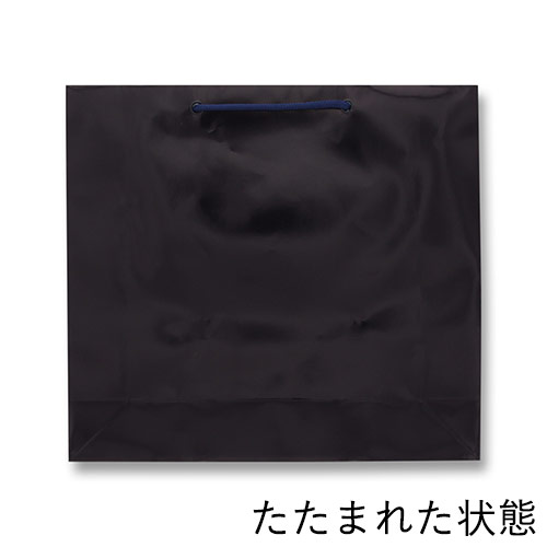 手提げ紙袋（紫紺/シコン ツヤあり・PP紐・幅330×マチ100×高さ300mm）