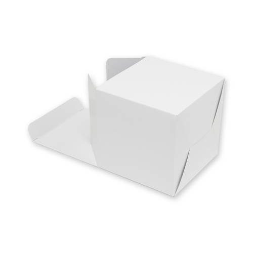 化粧箱（白無地・底組・120×120×高120mm）