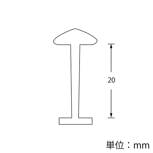 トスカバノック タグピン UX-20 10000本