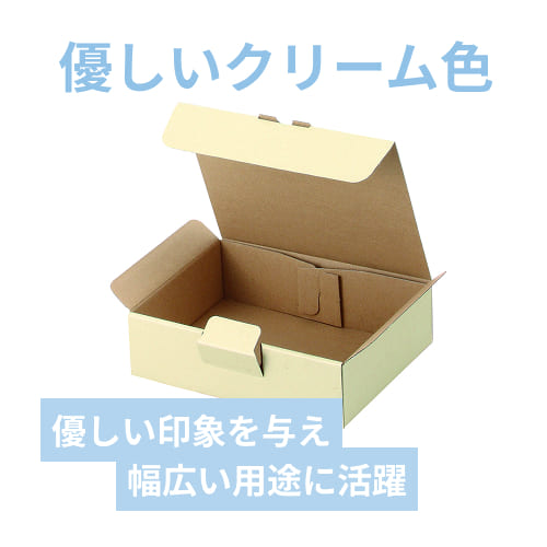 宅配ギフト箱（クリーム・270×190×高50mm）