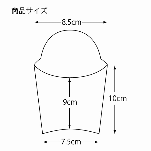 スナック包材 ポテトケース L 100枚