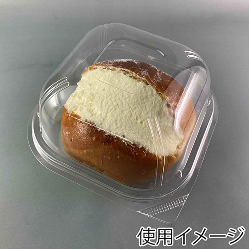 スミ 食品容器 ユニコン LS-角120ドーム 透明 100枚