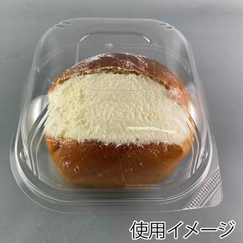 スミ 食品容器 ユニコン LS-角120ドーム 透明 100枚