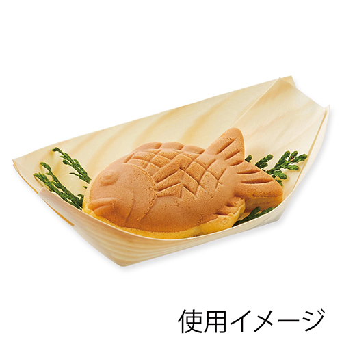 SWAN 舟皿 白樺舟皿 5寸 100枚/袋
