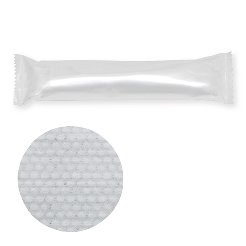 HEIKO 不織布おしぼり 丸型 260×250mm エンボス入 60本