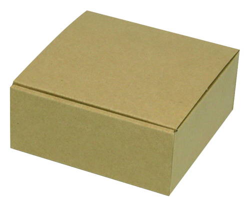 フリーBOX（茶・140×140×高60mm）
